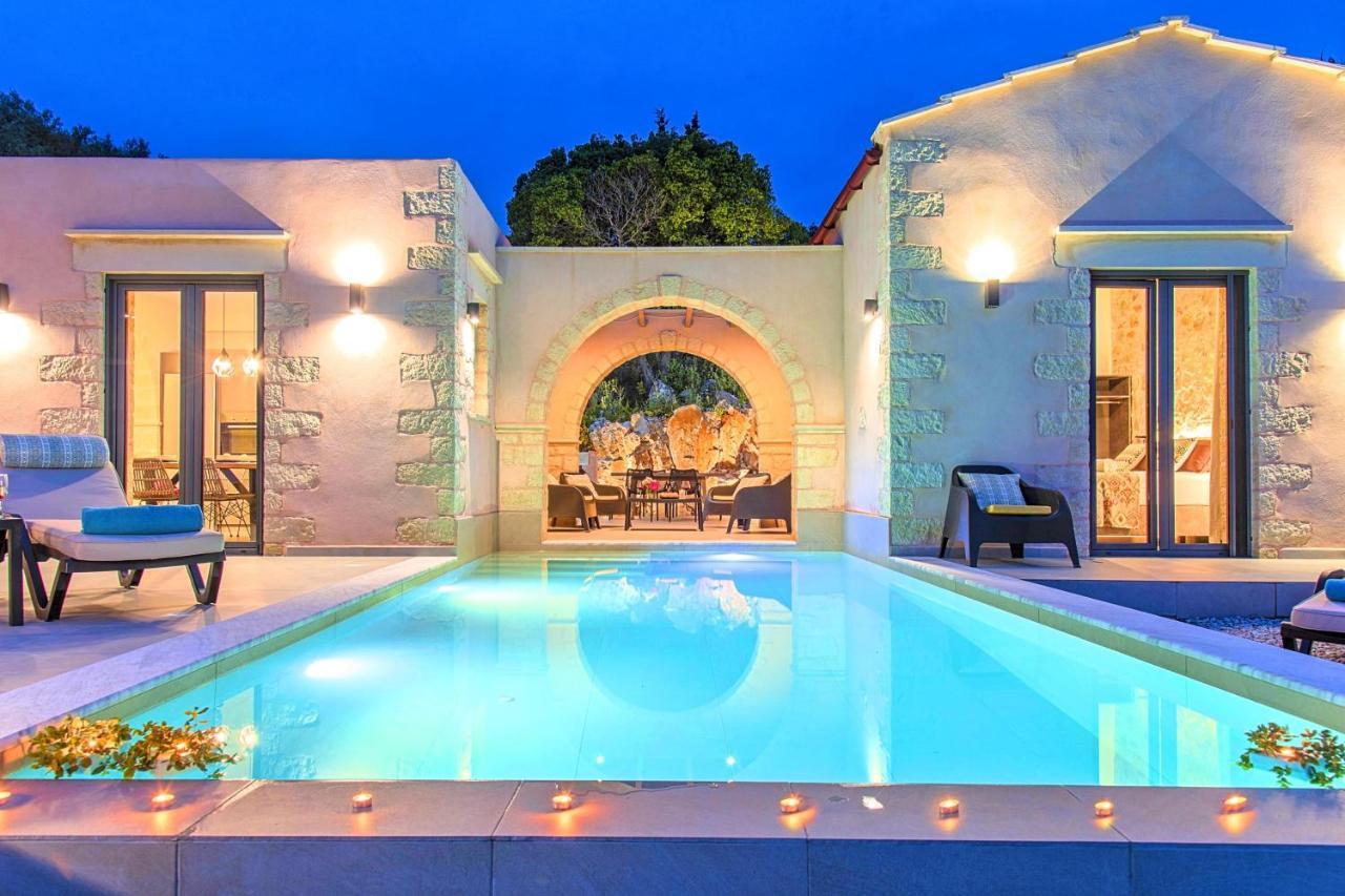 Villa Vardis Heated Pool Vryses Экстерьер фото