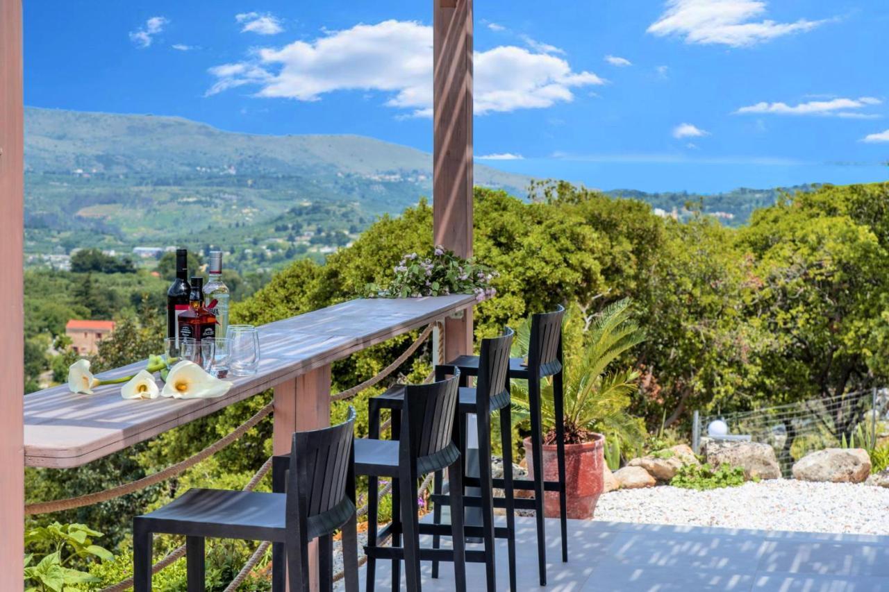 Villa Vardis Heated Pool Vryses Экстерьер фото