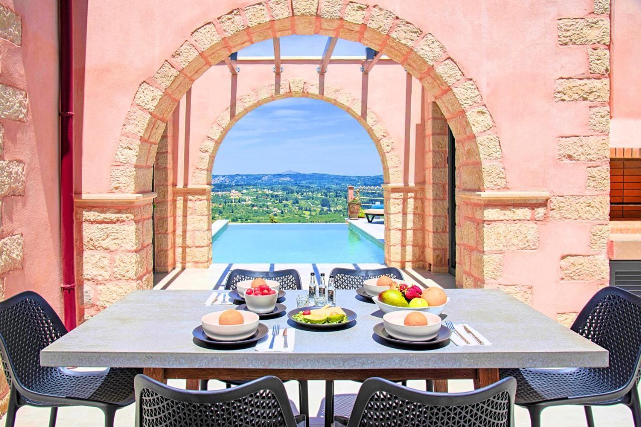 Villa Vardis Heated Pool Vryses Экстерьер фото