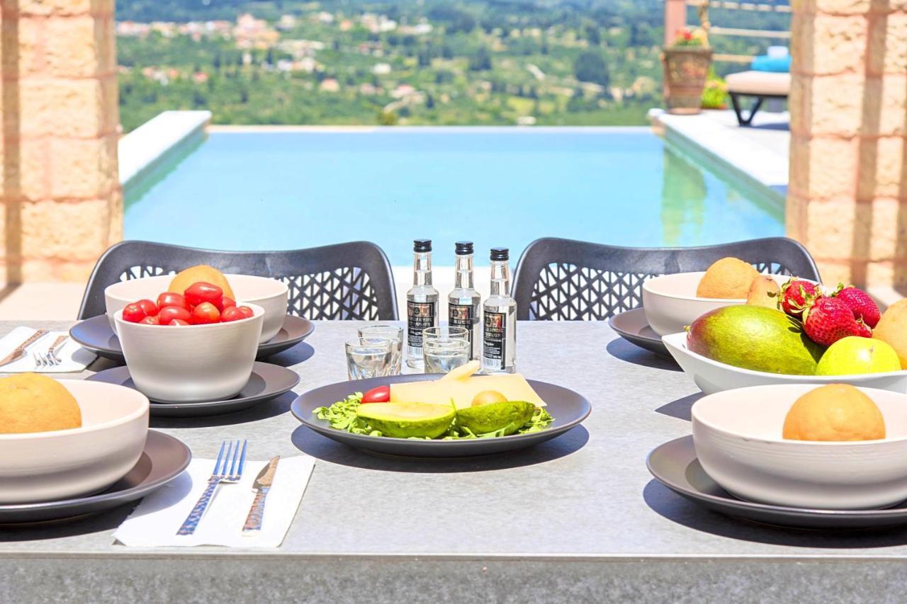 Villa Vardis Heated Pool Vryses Экстерьер фото