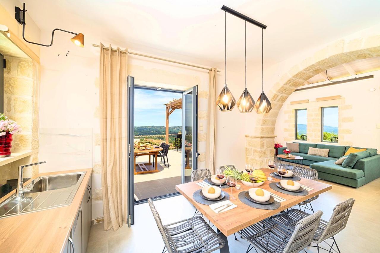 Villa Vardis Heated Pool Vryses Экстерьер фото