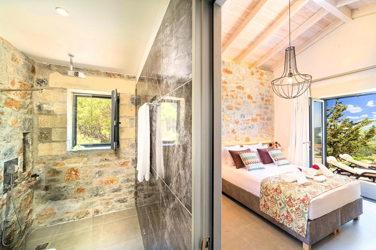 Villa Vardis Heated Pool Vryses Экстерьер фото