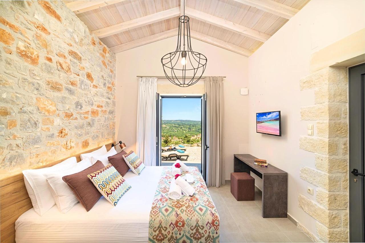 Villa Vardis Heated Pool Vryses Экстерьер фото