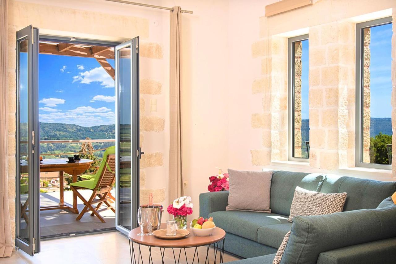 Villa Vardis Heated Pool Vryses Экстерьер фото